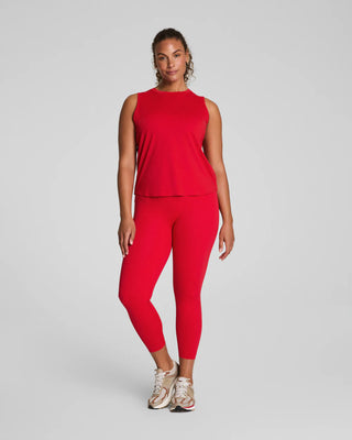 Spanx Activate High Neck Tank - Spanx Red