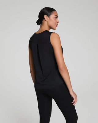 Spanx Activate Crewneck Tank - Very Black