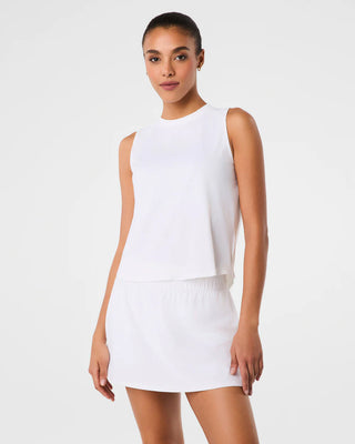 Spanx Activate Crewneck Tank - Vivid White