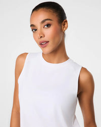 Spanx Activate Crewneck Tank - Vivid White