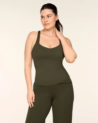 Spanx Boostup Strappy Tank - Monstera