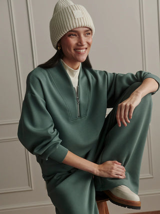 Varley Davidson Sweat - Dark Forest