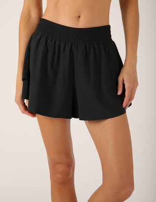 Glyder Breeze Fit Short: Black - Black