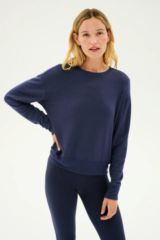 Splits59 Sonja Fleece Sweatshirt - Indigo