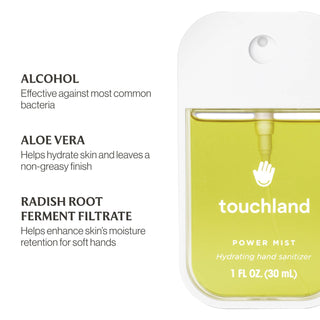 Touchland Vanilla Blossom Power Mist Hydrating Hand Sanitizer