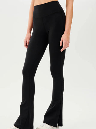Splits59 Raquel High Waist Flare W/ Split Flare - Black