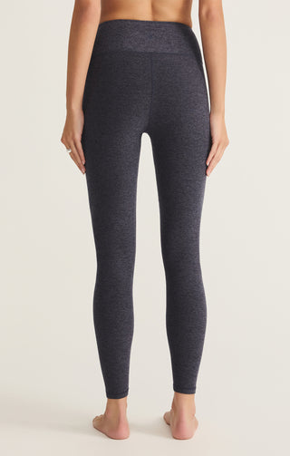 Z Supply Solstice 7/8 Legging - Eclipse Heather
