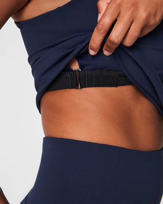 Spanx Contour Crossback Shelf Tank - Timeless Navy
