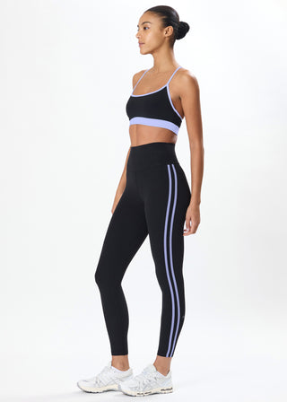 Splits59 Ella High Waist Airweight 7/8 - Black/Purple Haze
