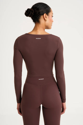 All Fenix Cloudcore Lite Scoop Long Sleeve - Espresso