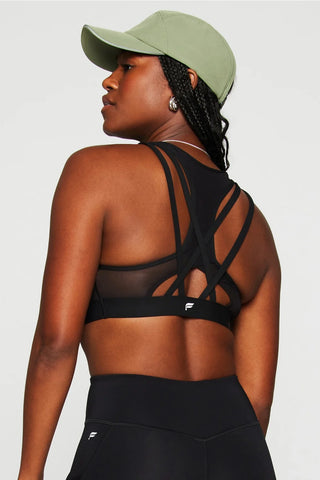 Fabletics Principal High Impact Sports Bra - Black