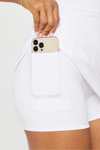 Fabletics Define Performance Dress - Classic White