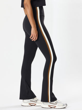 Splits59 Raquel High Waist Supplex Flare - Black/Creme