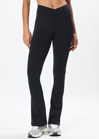 Splits59 Raquel Crossover Supplex Flare - Black