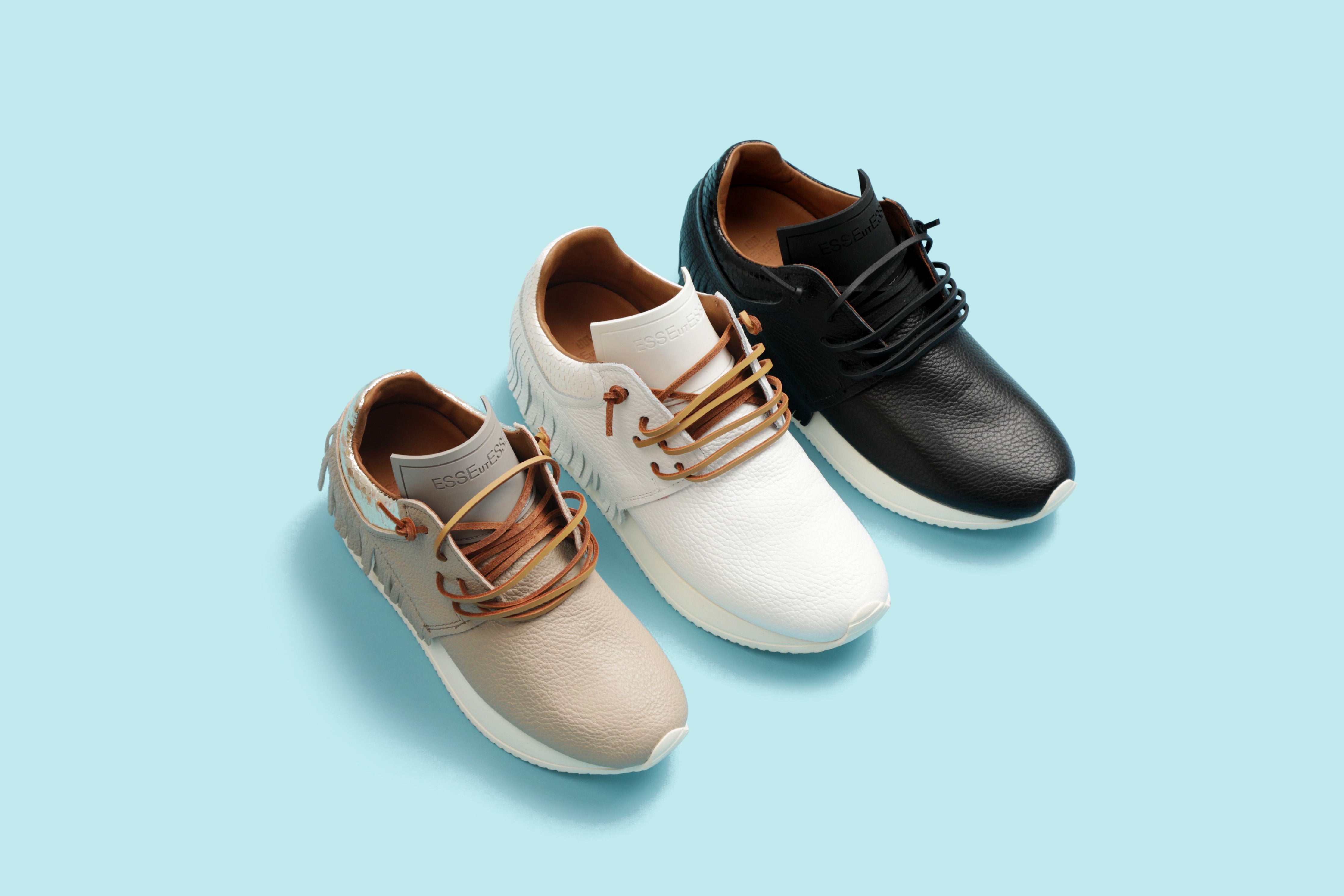 esseutesse luxury fringe sneaker
