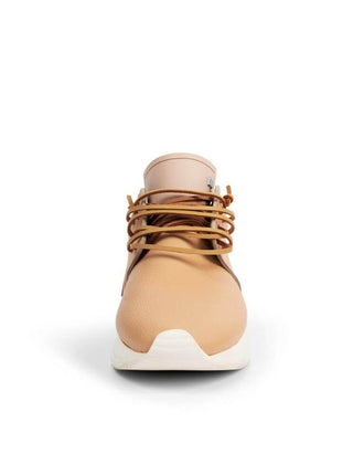 Esseutesse Leather Fringe Sneaker Nude