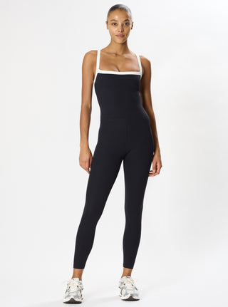 Splits59 Monah Rigor Jumpsuit 7/8 - Black/White