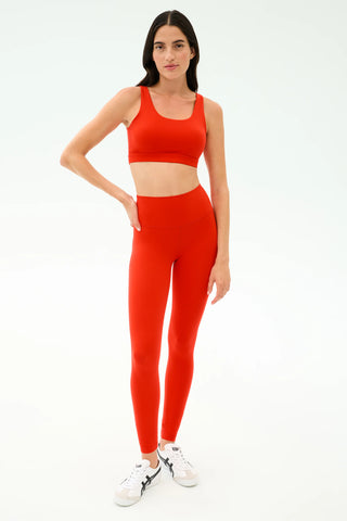 Splits59 Sprint High Waist Rigor 7/8 - Lotus Red