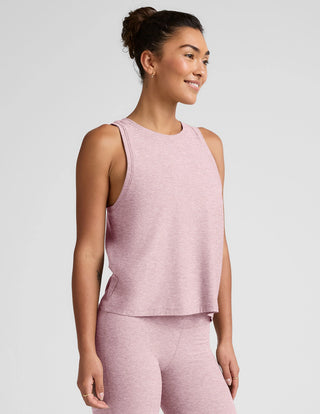 Beyond Yoga Featherweight Rebalance Tank - Blush Blooms Heather
