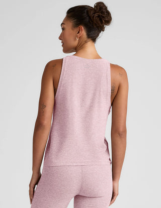 Beyond Yoga Featherweight Rebalance Tank - Blush Blooms Heather