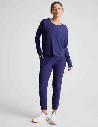 Beyond Yoga Featherweight Daydreamer Pullover - Eternal Blue