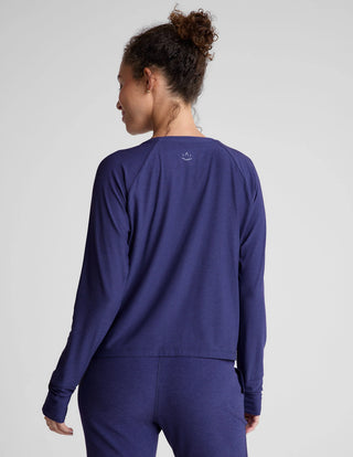 Beyond Yoga Featherweight Daydreamer Pullover - Eternal Blue