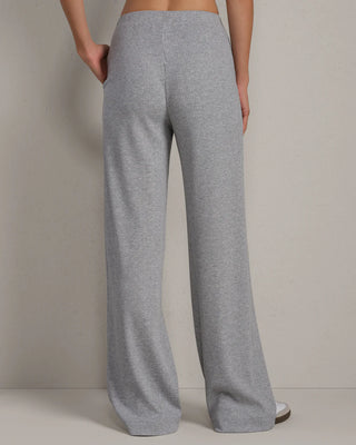 Rhone LivLuxe Rib Pant - Heather Gray