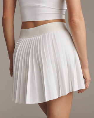 Rhone Mirage Pleated Skort - Snow White