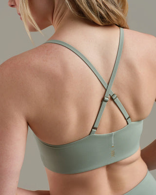 Rhone Revive Cami Sports Bra - Pacific Green