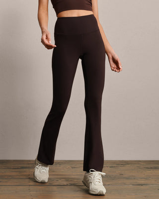 Rhone Revive Flare Legging - Dark Espresso
