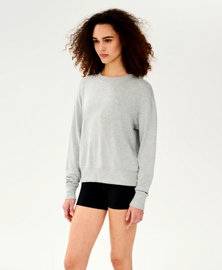 Splits59 Sonja Fleece Sweatshirt - Heather Grey