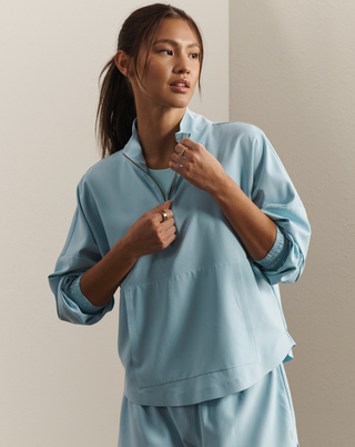 Rhone Mirage Anorak - Pool Blue