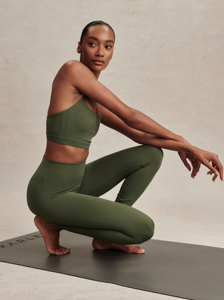Varley Always High Rise Legging 28" - Thyme