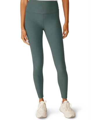 Beyond Yoga Caught In The Midi Legging - Storm Heather