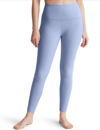 Beyond Yoga Caught In The Midi Legging - Pastel Periwinkle Heather