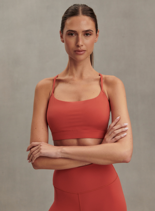 Varley Assure Cerys Bra - Baked Apple