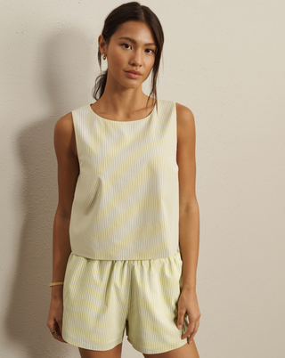 Rhone Saltair Tank - Citron Stripe