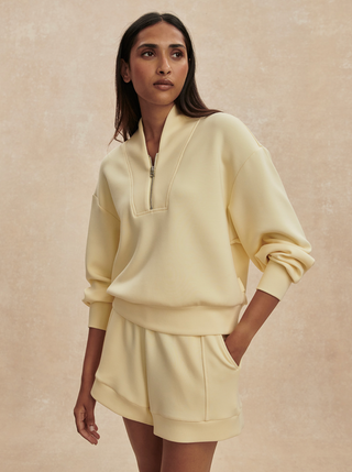 Varley Davidson Sweat - Anise Flower
