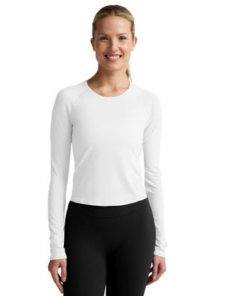 Beyond Yoga Breezeweight Activate Long Sleeve - White