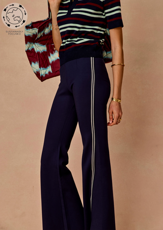 The Upside Joyela Paneled Pant - Navy