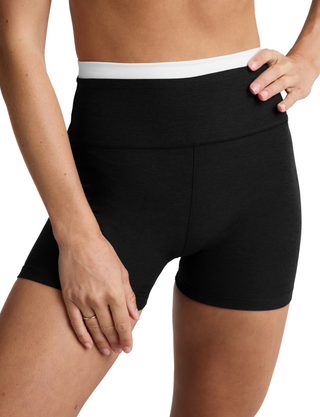Beyond Yoga Spacedye Layered 3" Short - Darkest Night