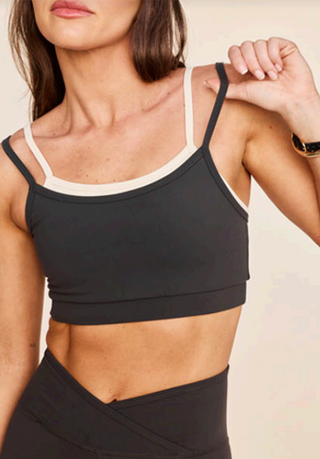 Strut This The Rhodes Bra - Titanium/Shell