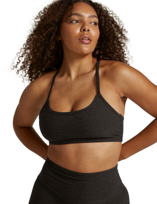 Beyond Yoga Spacedye Slim Racerback Bra - Darkest Night