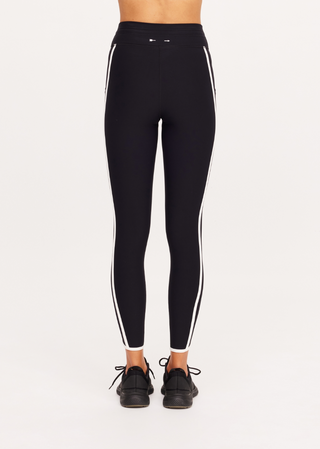 The Upside Sol 25" Midi Pant - Black