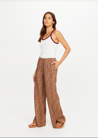 The Upside Javan Juliet Pant - Leopard