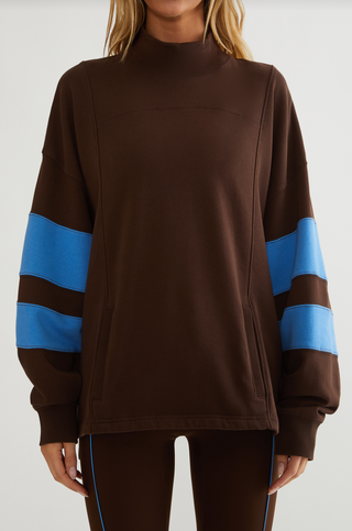 Beach Riot Jaylyn Sweatshirt - Caribou Blue