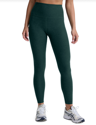 Beyond Yoga Caught In The Midi Legging - Dark Ivy Heather