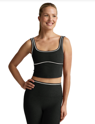 Beyond Yoga Spacedye Dynamic Crop Tank - Darkest Night