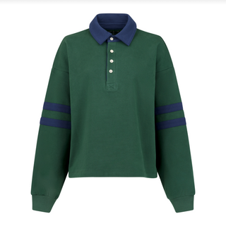 Year of Ours Rugby Sweatshirt - Forest/Navy