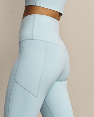 Rhone Revive 7/8 Pocket Legging - Pool Blue